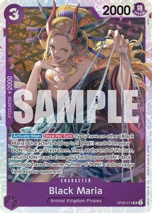 Black Maria (OP08-074) - Two Legends