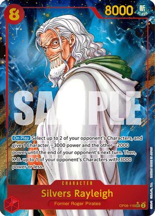 Silvers Rayleigh (Parallel) (OP08-118) - Two Legends