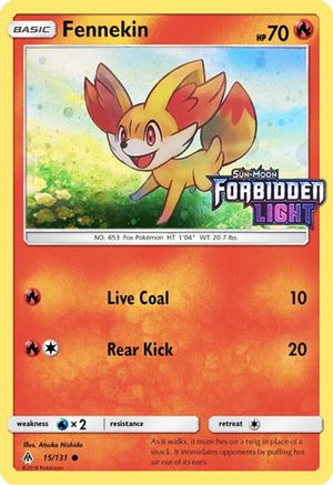 Fennekin - 15/131 (Toys R' Us Promo) 15 - [SM Promos] Holofoil