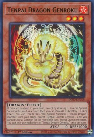 Tenpai Dragon Genroku (INFO-EN019) - The Infinite Forbidden 1st Edition