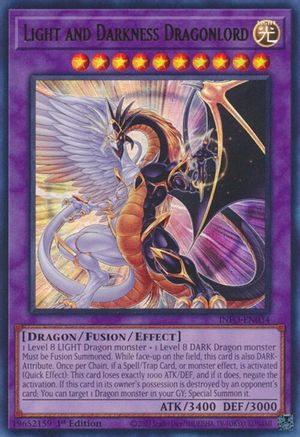 Light and Darkness Dragonlord (INFO-EN034) - The Infinite Forbidden 1st Edition