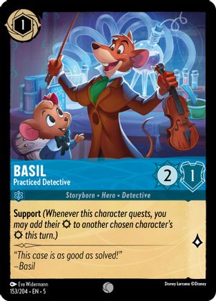 Basil - Practiced Detective (153/204)  - Shimmering Skies