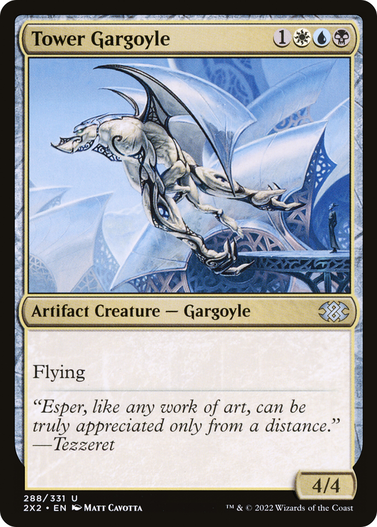 Tower Gargoyle (2X2-288) - [Double Masters 2022]