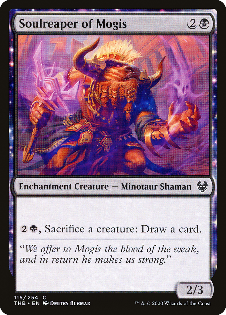 Soulreaper of Mogis (THB-115) - [Theros Beyond Death]: (enchantment) Foil