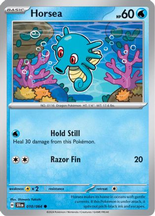 Horsea 10/064 - [SV Shrouded Fable] Reverse Holofoil