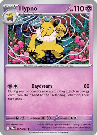 Hypno 17/064 - [SV Shrouded Fable] Reverse Holofoil