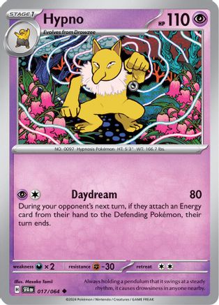Hypno 17 - [SV Shrouded Fable] Reverse Holofoil