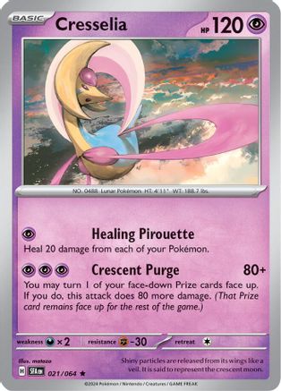 Cresselia 21/064 - [SV Shrouded Fable] Reverse Holofoil