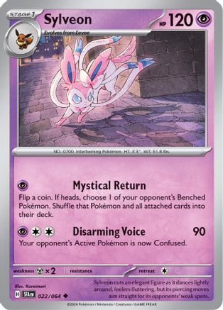 Sylveon 22 - [SV Shrouded Fable] Reverse Holofoil