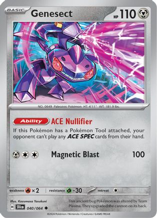 Genesect 40/064 - [SV Shrouded Fable] Holo-feuille inversée 