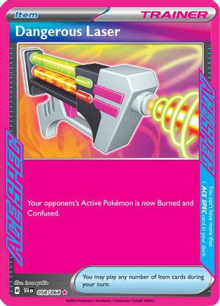 Dangerous Laser 58 - [SV Shrouded Fable] Holofoil