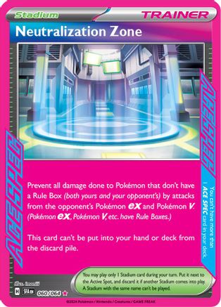 Neutralization Zone 60 - [SV Shrouded Fable] Holofoil