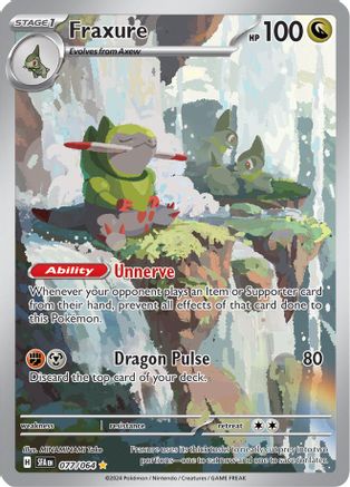 Fraxure - 077/064 77 - [SV Shrouded Fable] Holofoil