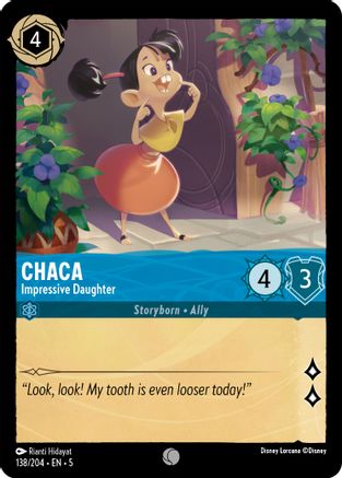Chaca - Impresive Daughter (138/204) Cold Foil - Shimmering Skies