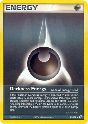 Darkness Energy (Special) - 93/109 (No E-Reader) 93 - [Deck Exclusives]