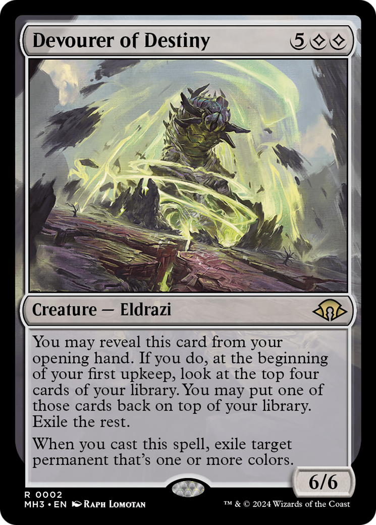 Dévoreur de destin (MH3-002) - [Modern Horizons 3] Foil 