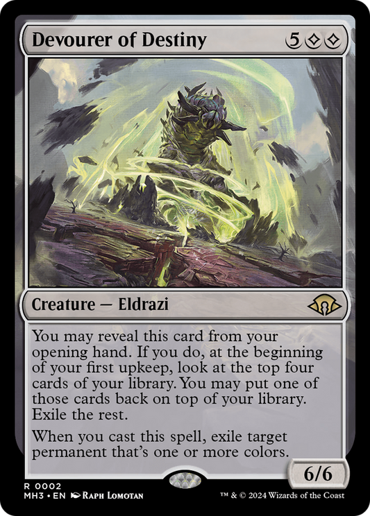 Dévoreur de destin (MH3-002) - [Modern Horizons 3] Foil 