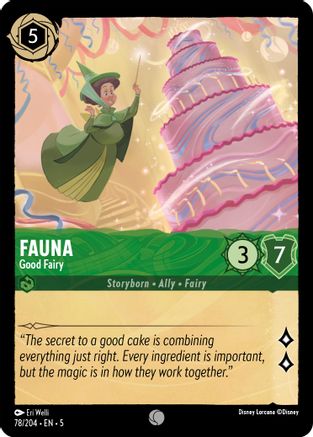 Fauna - Good Fairy (78/204) Cold Foil - Shimmering Skies