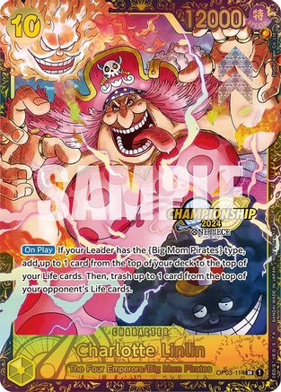 Charlotte Linlin (Championnat 2024) (OP03-114) - Cartes promotionnelles One Piece 