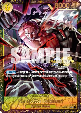 Charlotte Katakuri (Championship 2024) (OP03-123) - One Piece Promotion Cards