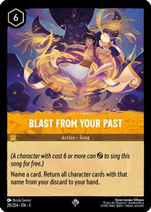 Blast From Your Past (28/204) Cold Foil - Shimmering Skies