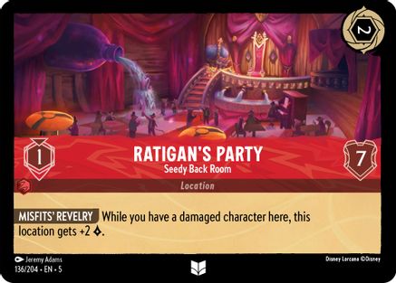 Ratigan's Party - Seedy Back Room (136/204)  - Shimmering Skies