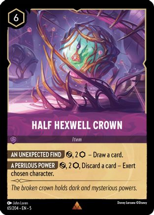 Half Hexwell Crown (65/204)  - Shimmering Skies
