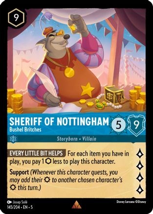 Sheriff of Nottingham - Bushel Britches (145/204)  - Shimmering Skies