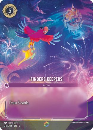 Finders Keepers (Enchanted) (210/204) Holofoil - Shimmering Skies