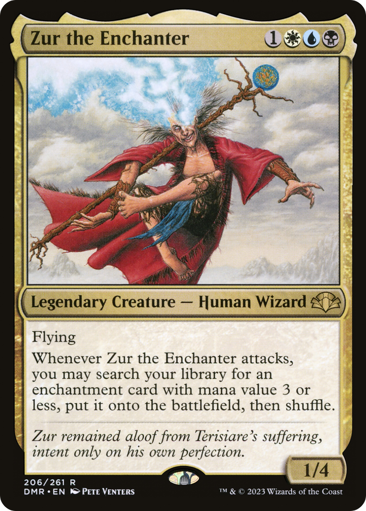 Zur the Enchanter (DMR-206) - [Dominaria Remastered]