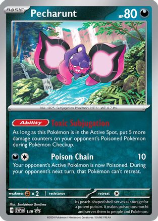 Pecharunt - 149 149 - [SV Scarlet & Violet Promo Cards] Holofoil