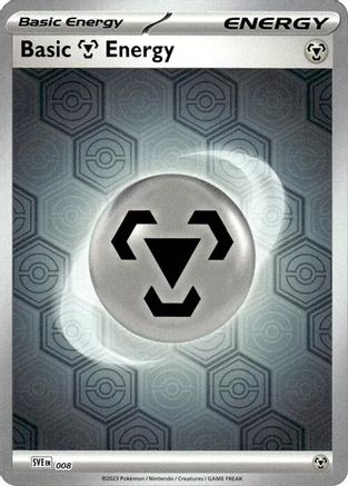 Basic Metal Energy (Reverse Holofil) 8 - [SV Shrouded Fable] Reverse Holofoil