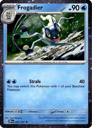 Frogadier - 057/197 (Cosmos Hoil) 57 - [Miscellaneous Cards & Products] Holofoil