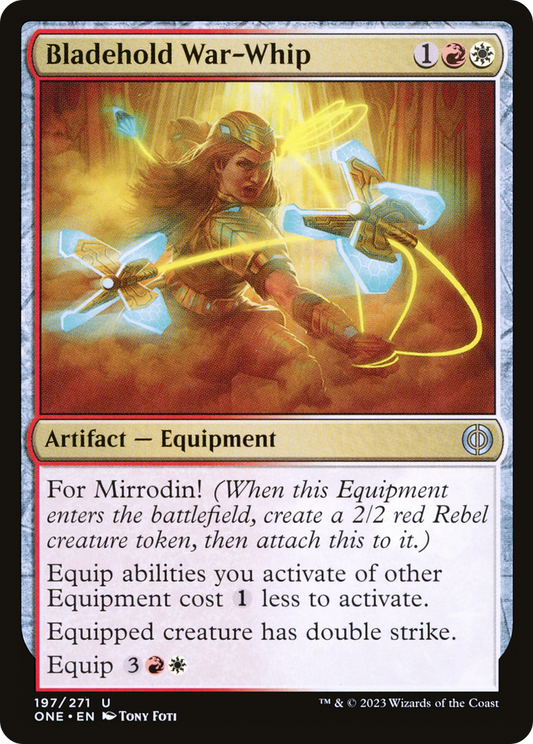 Bladehold War-Whip (ONE-197) - [Phyrexia: All Will Be One] Foil
