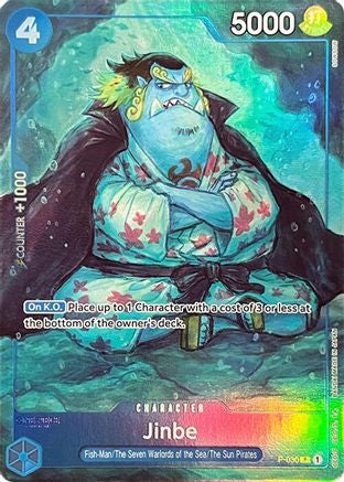 Jinbe (Premium Card Collection -BANDAI CARD GAMES Fest. 23-24 Edition-) (P-030) - One Piece Promotion Cards