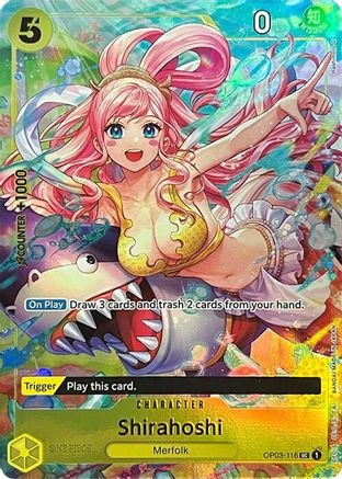 Shirahoshi (Collection de cartes Premium - Édition BANDAI CARD GAMES Fest. 23-24-) (OP03-116) - Cartes promotionnelles One Piece 