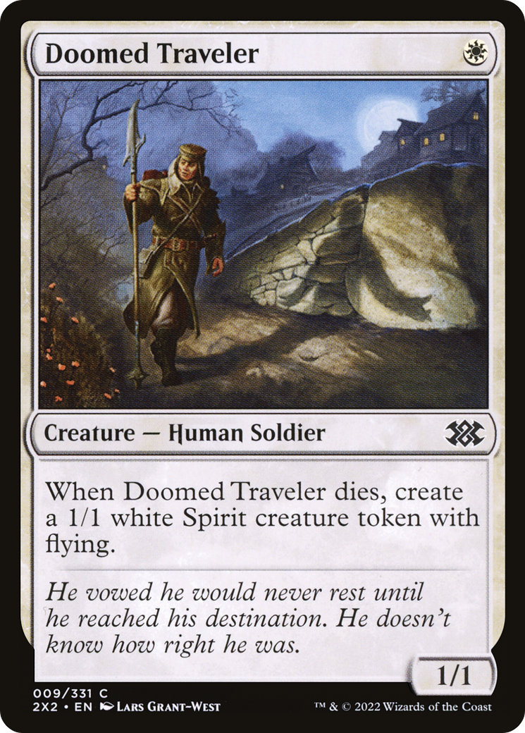 Doomed Traveler (2X2-009) - [Double Masters 2022]