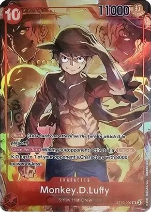 Monkey.D.Luffy (Treasure Booster Set) (ST10-006) - One Piece Promotion Cards