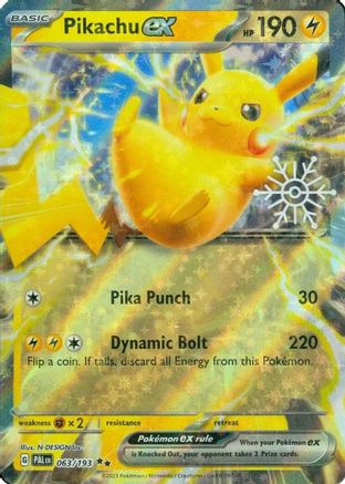 Pikachu ex (Holiday Calendar) 63 - [Miscellaneous Cards & Products] Holofoil