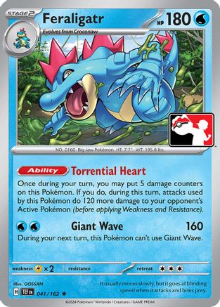 Feraligatr 41 - [Prize Pack Series Cards]