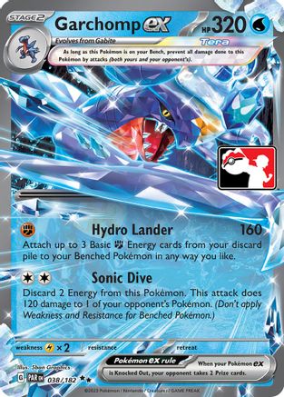 Garchomp ex 38 - [Prize Pack Series Cards] Holofoil