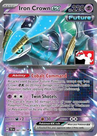 Iron Crown ex 81 - [Prize Pack Series Cards] Holofoil