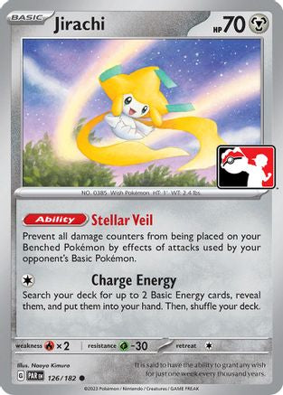 Jirachi 126 - [Prize Pack Series Cards] Holofoil