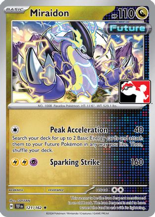 Miraidon 121 - [Prize Pack Series Cards]