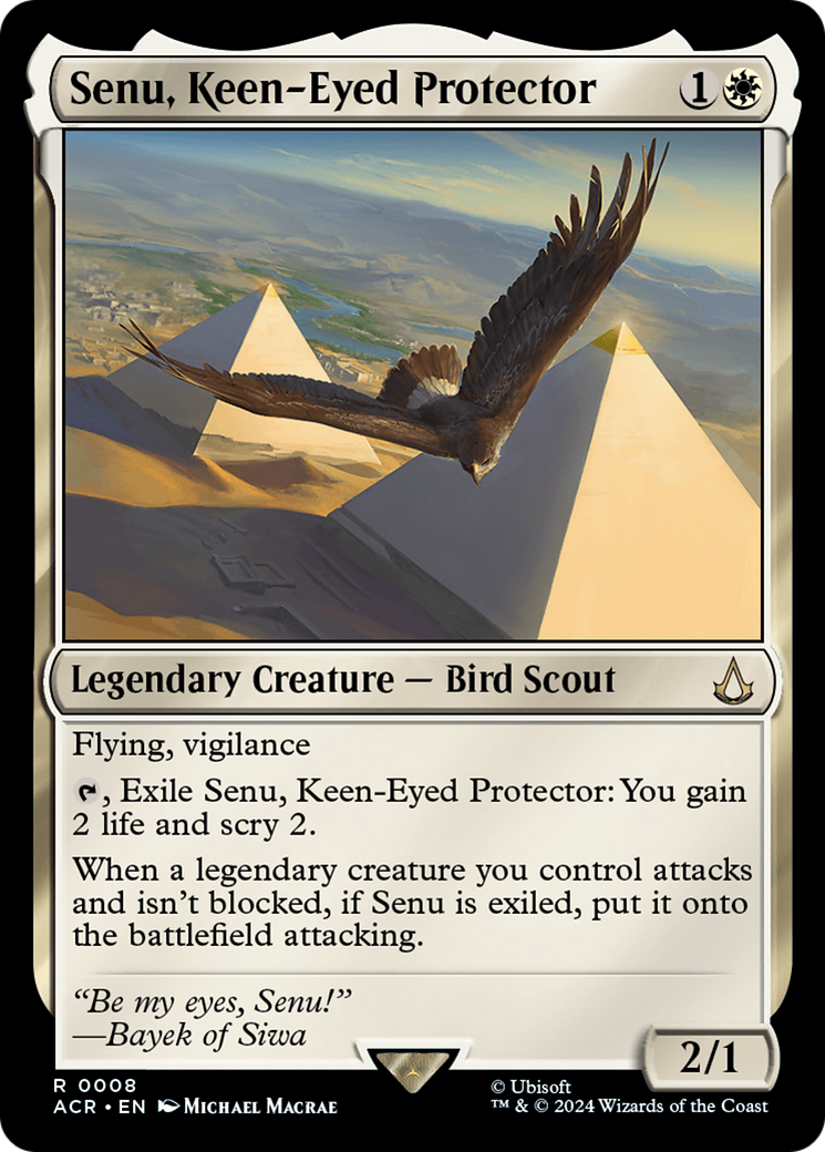 Senu, Keen-Eyed Protector (ACR-008) - [Assassin's Creed]