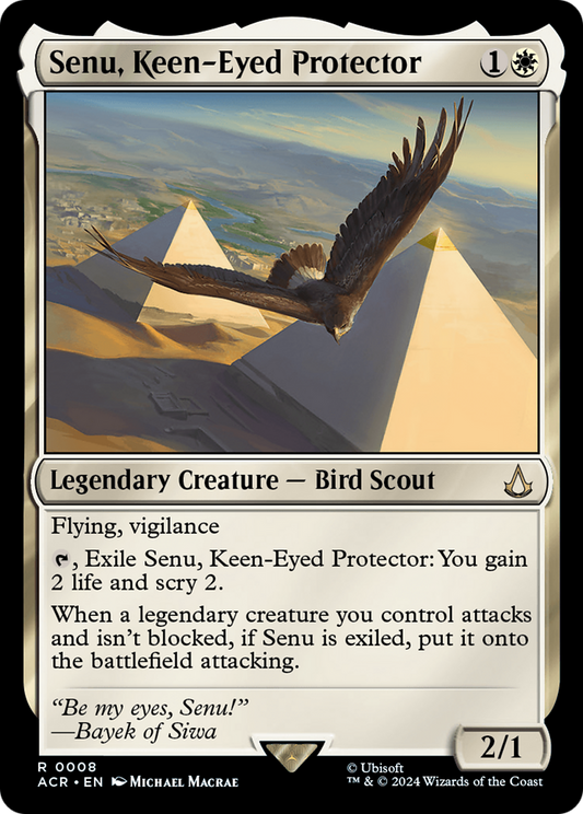 Senu, Keen-Eyed Protector (ACR-008) - [Assassin's Creed]