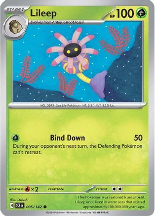Lileep 5/142 - [SV07 Stellar Crown]