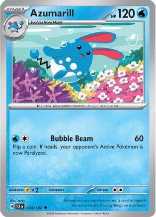 Azumarill 34/142 - [SV07 Stellar Crown]