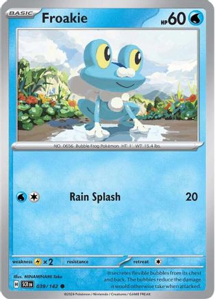 Froakie 39/142 - [SV07 Stellar Crown]