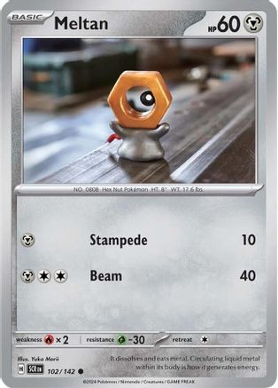 Meltan 102/142 - [SV07 Stellar Crown]